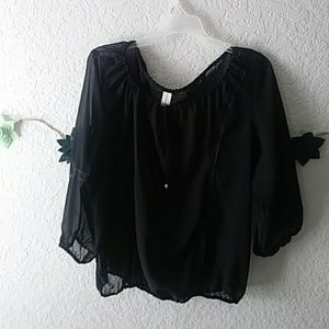 Black blouse